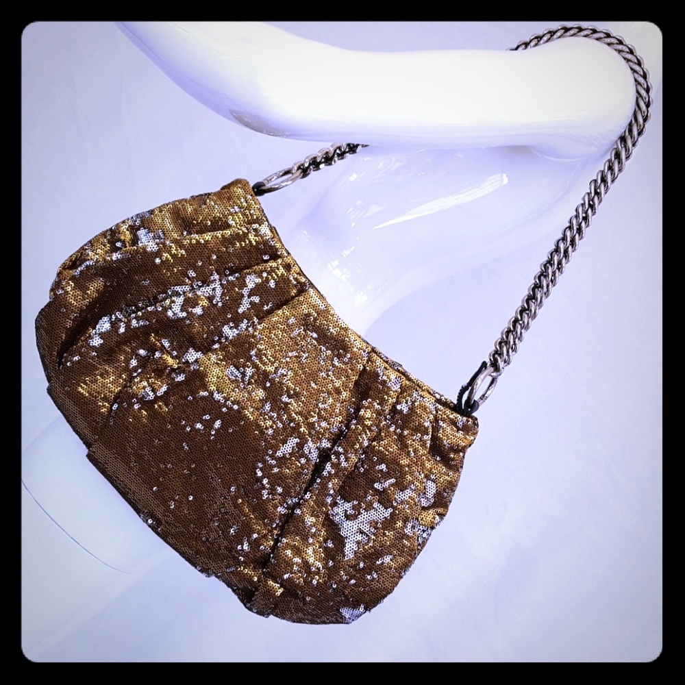 orYANY Flawless Gold Sequin Bag